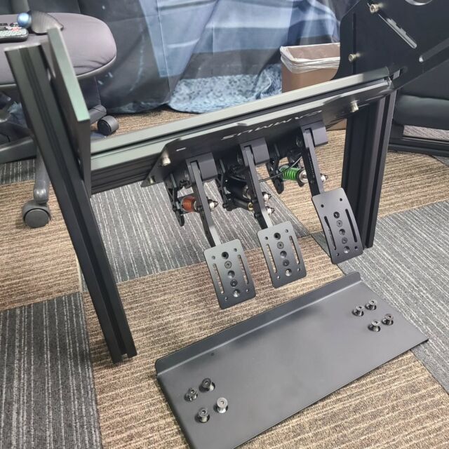 シムレーシング USB ボタンボックス 29機能 青照明縦型 大型スタート